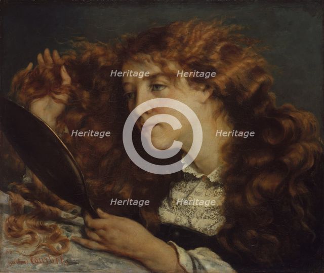 Jo, La Belle Irlandaise, 1865-66. Creator: Gustave Courbet.