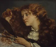 Jo, La Belle Irlandaise, 1865-66. Creator: Gustave Courbet