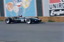 Jo Siffert in Cooper Maserati, Belgian Grand Prix, 1967