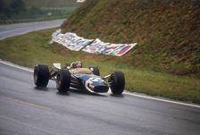 Jo Siffert's Lotus-Ford, French Grand Prix, Rouen, 1968