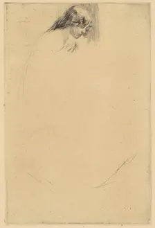 Jo's Bent Head, 1861. Creator: James Abbott McNeill Whistler