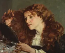 Jo, the Beautiful Irish Girl, 1866. Creator: Gustave Courbet