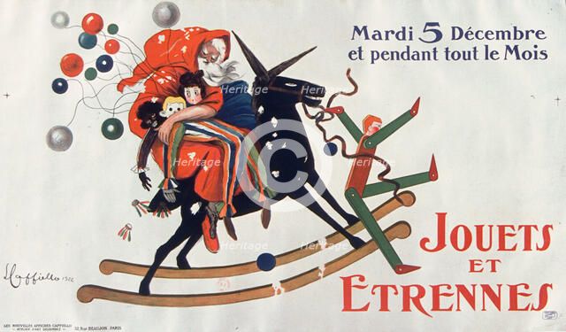Jouets et étrennes , 1922. Creator: Cappiello, Leonetto (1875-1942).