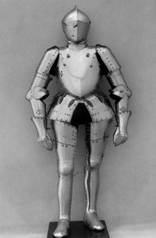 Jousting armour, German, Augsburg, ca. 1580. Creator: Anton Peffenhauser