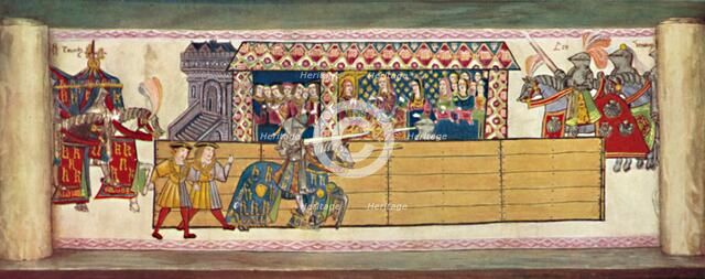 'Jousts at Westminster. February 13th, 1510', 1511, (1903). Artist: Unknown.
