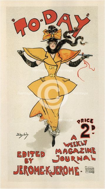 Journal To-Day, edited by Jerome K. Jerome (Poster), 1895. Artist: Hardy, Dudley (1866-1922)