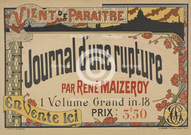Journal d'une rupture, c1895 - 1911. Creator: Unknown.