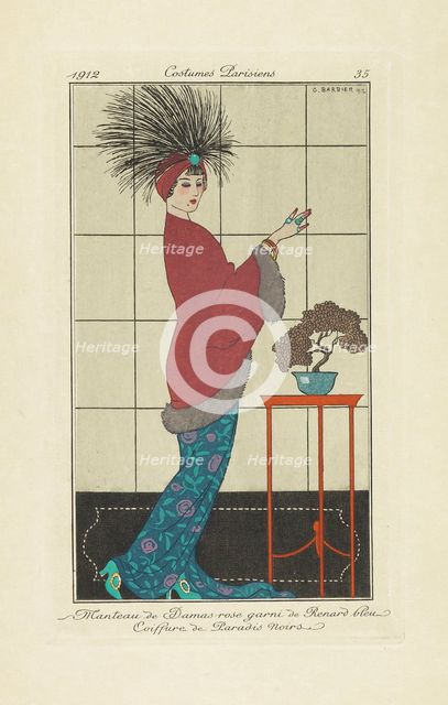 Journal des dames et des modes , 1912. Creator: Barbier, George (1882-1932).