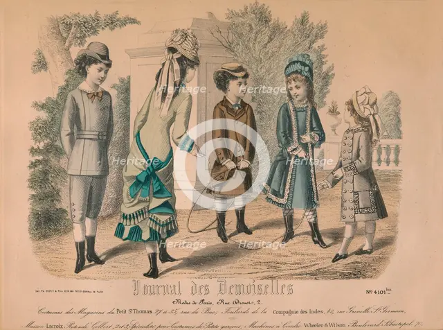 'Journal des Demoiselles', c1830s. Creator: James Fittler.