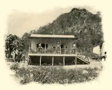 "Journal" Headquarters, Daiquiri Spanish-American War, June 1898, (1899). Creator: Burr McIntosh