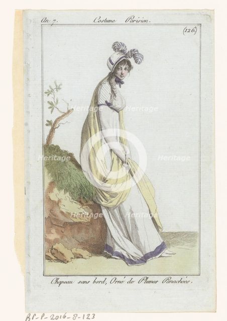 Journal of Ladies and Fashions, 1798-1799. Creator: Anon.