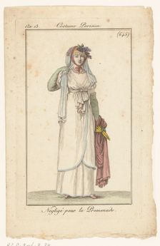 Journal of Ladies and Fashions, 1804-1805. Creator: Anon