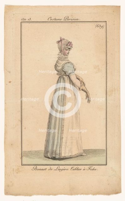 Journal of Ladies and Fashions, 1804-1805. Creator: Anon.