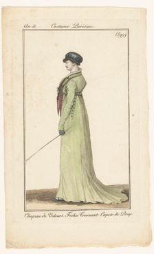 Journal of Ladies and Fashions, 1804-1805. Creator: Anon