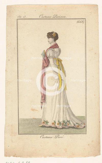 Journal of Ladies and Fashions, 1804-1805. Creator: Anon.