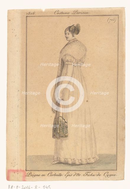 Journal of Ladies and Fashions, 1806. Creator: Anon.