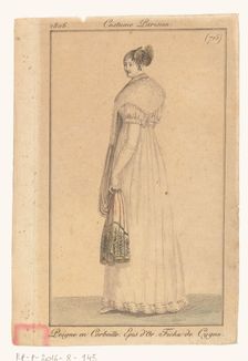 Journal of Ladies and Fashions, 1806. Creator: Anon