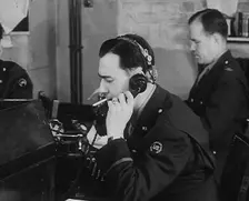 Journalists at Work, 1943. Creator: British Pathe Ltd