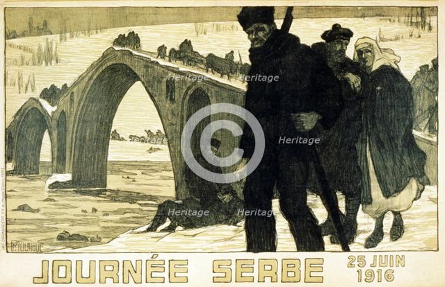 Journée Serbe. 25 Juin 1916. Creator: French School (20th Century).