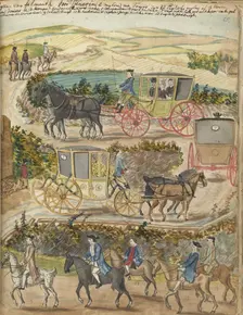Journey from Falmouth to Truro, 1778. Creator: Jan Brandes