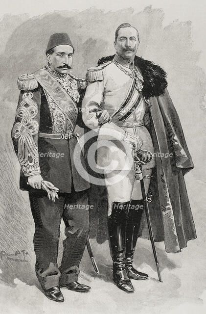 Journey of the German Emperors to the Holy Land: Constantinople, October 1898.  Creator: Unknown.