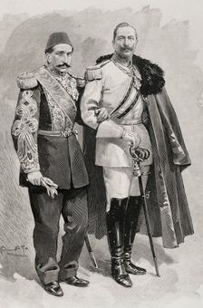 Journey of the German Emperors to the Holy Land: Constantinople, October 1898. Creator: Unknown