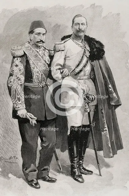 Journey of the German Emperors to the Holy Land: Constantinople, October 1898.  Creator: Unknown.