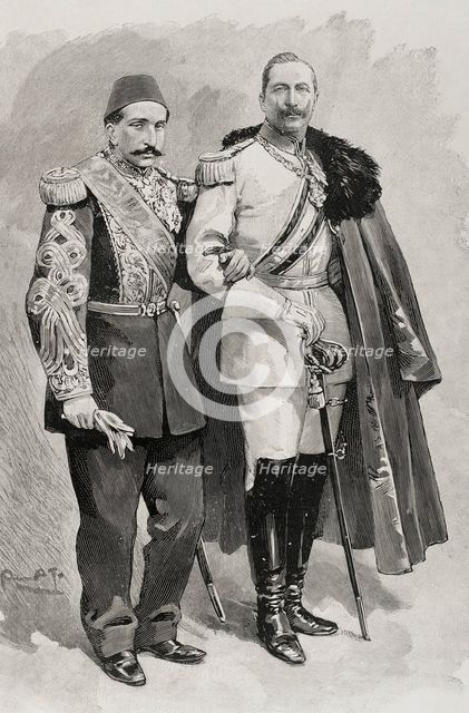 Journey of the German Emperors to the Holy Land: Constantinople, October 1898.  Creator: Unknown.