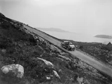 Jowett of M Johnstone at the Scottish Light Car Trial, Gruinard Bay, Ross and Cromarty, 1922. Artist: Bill Brunell