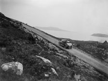 Jowett of M Johnstone at the Scottish Light Car Trial, Gruinard Bay, Ross and Cromarty, 1922. Artist: Bill Brunell