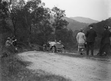 Jowett open 2-seater of M Johnstone competing in the Scottish Light Car Trial, 1922. Artist: Bill Brunell