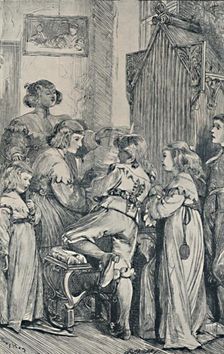 Joy. Frontispiece to Golden Thoughts from Golden Fountains 1867, (1923). Artist: Dalziel Brothers