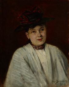 Joyful Baska, 1891. Creator: Olga Boznanska