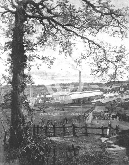 ''Joynson's Paper Mill, St Mary Cray, Kent', 1890. Creator: Unknown.