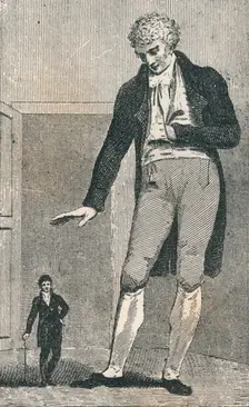 Jozef Boruwlaski (1739-1837) and Patrick Cotter O'Brien (1760-1806), c1780 (1894)
