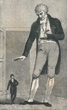 Jozef Boruwlaski (1739-1837) and Patrick Cotter O'Brien (1760-1806), c1780 (1894)