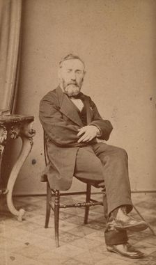 [Jozef Israels], 1860s. Creator: Willem Frederik Vinkenbos