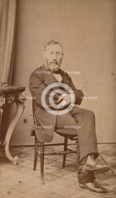 [Jozef Israels], 1860s. Creator: Willem Frederik Vinkenbos.