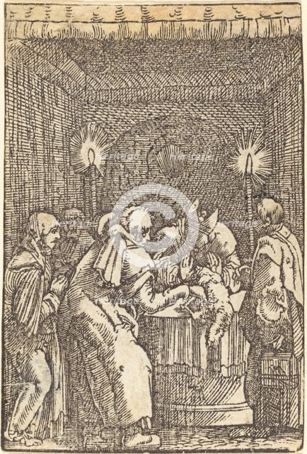 Joachim's Offering Refused, c. 1513. Creator: Albrecht Altdorfer.