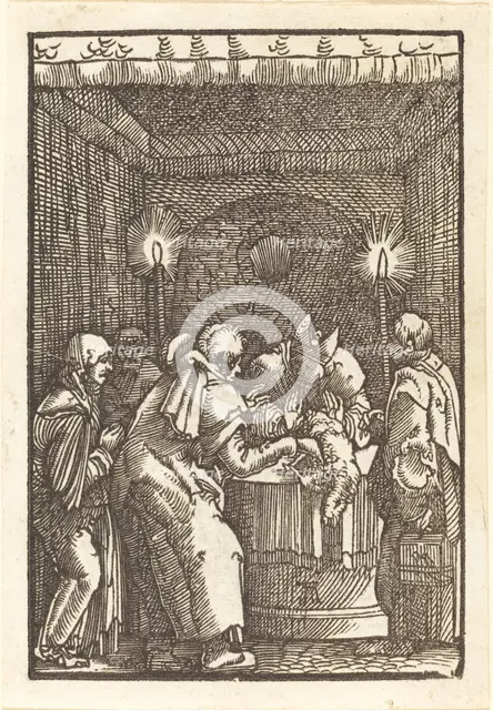 Joachim's Offering Refused, c. 1513. Creator: Albrecht Altdorfer.