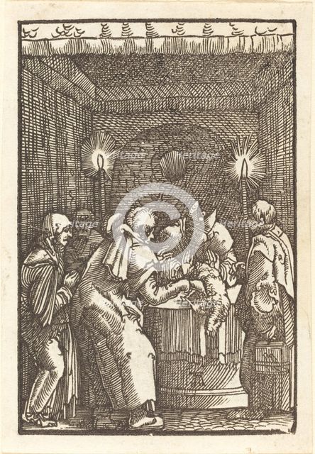 Joachim's Offering Refused, c. 1513. Creator: Albrecht Altdorfer.