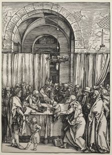 Joachim's Offering Rejected by the High Priest, c. 1504-1505. Creator: Albrecht Dürer (German, 1471-1528)