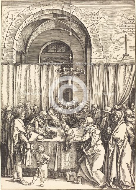 Joachim's Offering Rejected, c. 1504/1505. Creator: Albrecht Durer.