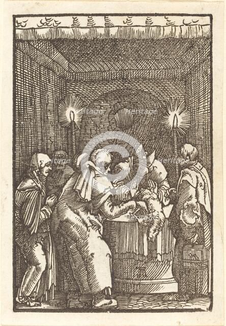 Joachim's Offering Refused, c. 1513. Creator: Albrecht Altdorfer.