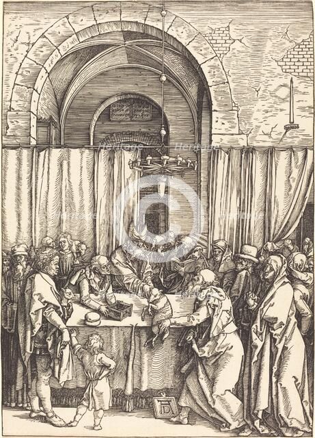 Joachim's Offering Rejected, c. 1504/1505. Creator: Albrecht Durer.