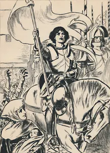 Joan at the Head of the Army c1907
