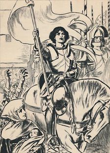 Joan at the Head of the Army c1907