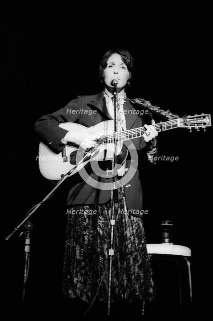 Joan Baez, Odeon Hammersmith, London, 1977. Creator: Brian O'Connor.