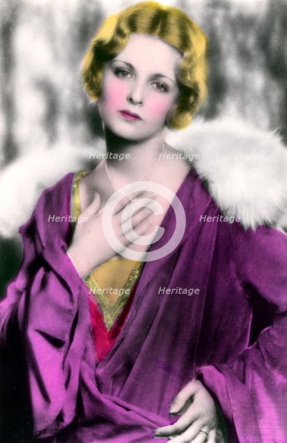 Joan Bennett (1910-1990). American actress, 20th century. Artist: Unknown