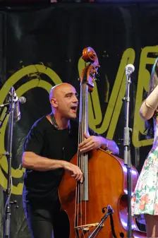 Joan Chamorro, Love Supreme Jazz Festival, Glynde Place, East Sussex, 2015. Artist: Brian O'Connor